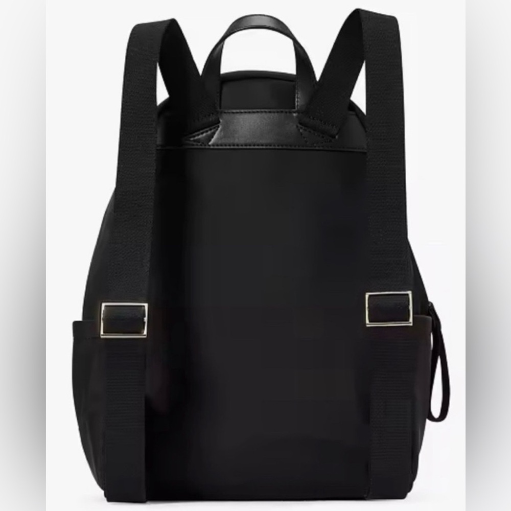 Kate Spade New York Karissa Nylon Medium Black Backpack - Picture 4 of 12